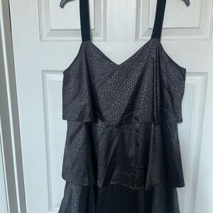 Women large black dress very pretty little black dress with a flapper flair.
